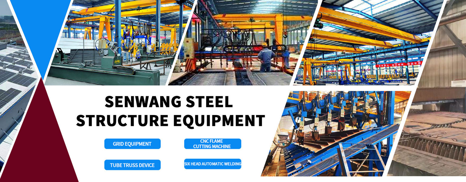 Qingdao Senwang Steel Construction Co., Ltd línea de producción del fabricante