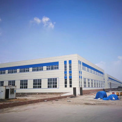 Almacén de estructura de acero con CZ Purlin y certificación ISO 9001