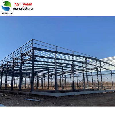 Prefabricado a medida marco de metal estructura de acero edificio almacén taller