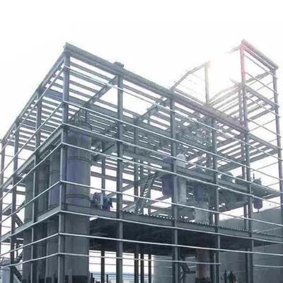 Edificios Industriales de Estructura de Acero con Secciones H Soldadas con Ventanas y Puertas de Acero Plástico / Aluminio