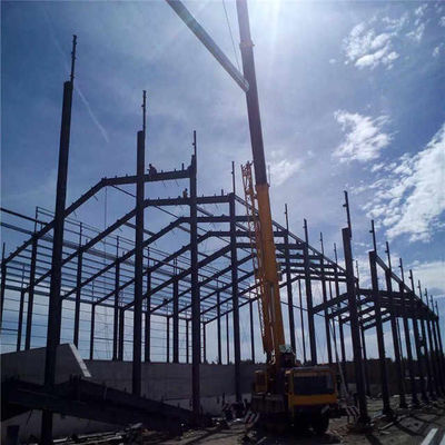 Estructura de acero pre-diseñada duradera Accesorios personalizables para la construcción