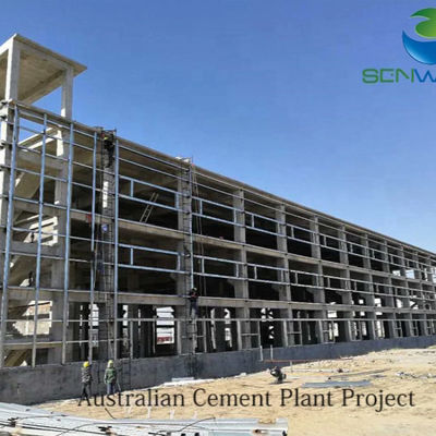 Almacén de estructuras de acero con certificación ISO 9001 y refuerzo de acero redondo