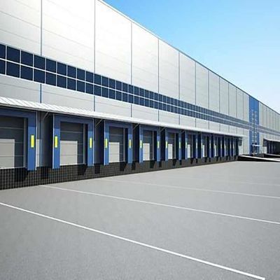 Estructura de acero personalizada marco de portal de almacén de grado Q235/Q355