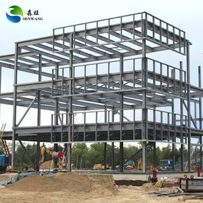 Almacén de estructura de acero de gran tamaño cuadrado profesional personalizado con gran envergadura