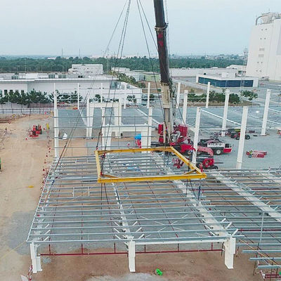 Puerta corredera Gb Almacén de metal prefabricado estándar