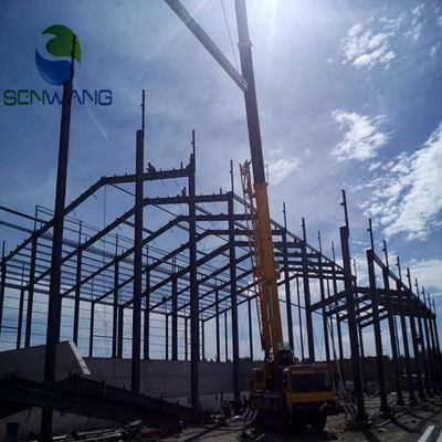 Q235 Q345 Acero de baja emisión de carbono de sección H para edificios de almacenes