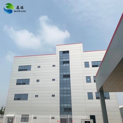 Estructura de acero prefabricada galvanizada con aleación de aluminio