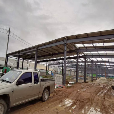 Construcción prefabricada de un almacén con estructura de acero a bajo precio