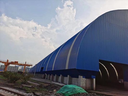 Estructura de acero ignífuga resistente a la intemperie con armadura, con instalación atornillada o soldada para uso en interiores y exteriores