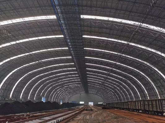 Edificio de estructura de tramos espaciales de larga extensión, depósito de acero ligero