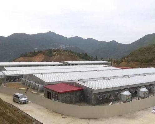 Construcción prefabricada de acero galvanizado con grado de acero Q355 Q235B