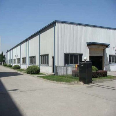 Almacén con estructura de acero galvanizado por inmersión en caliente con ISO 9001