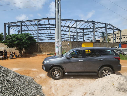 Q355B Construcción de casas con estructura de acero, edificios prefabricados de almacenes en acero