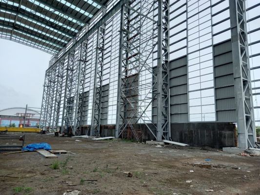 Q355 O Q235 Almacén de marcos Talleres prefabricados de metal Fábrica