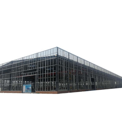 Q235 Q345 Edificio de almacén con estructura de acero con viga de acero de sección H