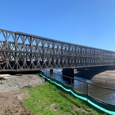Construcción de puentes industriales prefabricados de acero