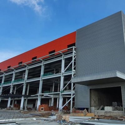 Estructura de acero prefabricada modular para edificios flexibles y adaptables