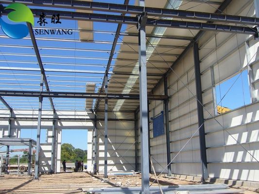 Sistemas de almacén de estructura de acero de gran envergadura personalizables
