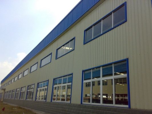 Estructura de acero galvanizado personalizada para naves industriales