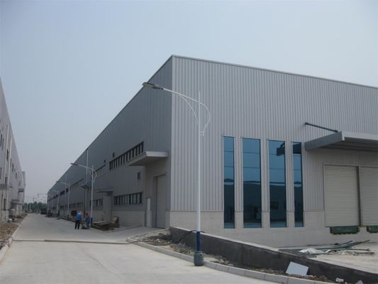 Cuadro de espacio metálico prefabricado estructuras de acero prefabricadas comerciales almacén solución de almacenamiento final