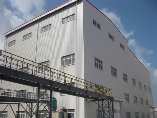 Construcciones de acero de largura múltiple de economía Taller de construcción de edificios comerciales