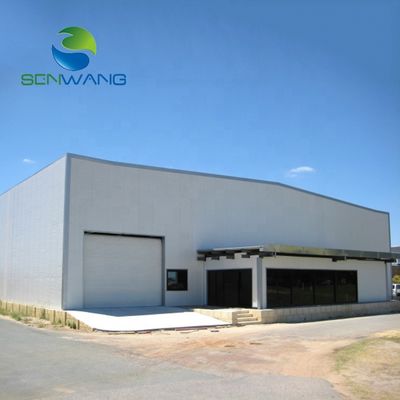 Edificio de estructura de acero aislado con protección contra la corrosión duradera para almacén de almacenamiento prefabricado y cámara frigorífica