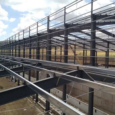 Construcción de estructuras de acero revestido