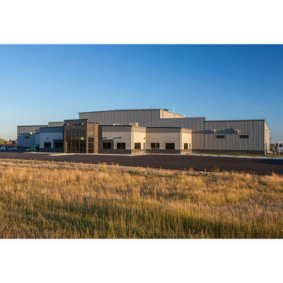 Edificio de talleres de estructura de acero resistente Q235B Q355B Taller de ingeniería de acero