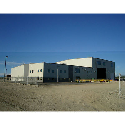 Instalación de almacenamiento Almacén prefabricado de metal Resistente a terremotos Montaje rápido