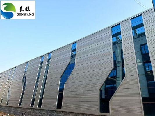 Autocad Diseño de estructura de acero ligero de almacén de acero acabado de pintura o galvanizado en caliente