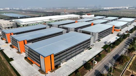 Galvanizado por inmersión en caliente Acero revestido Edificio de ingeniería Versátil Construcción personalizable