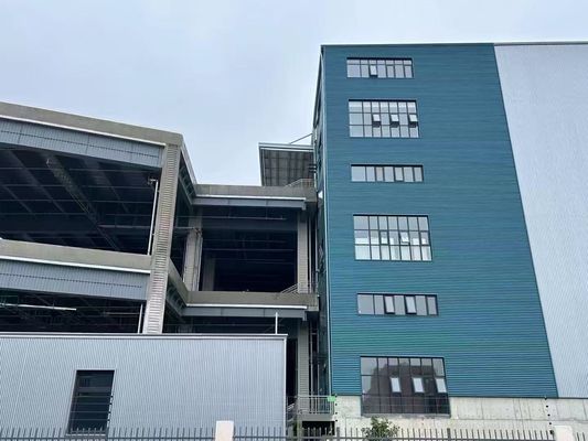Construcción de estructuras de acero de ahorro de energía sostenible y ecológico