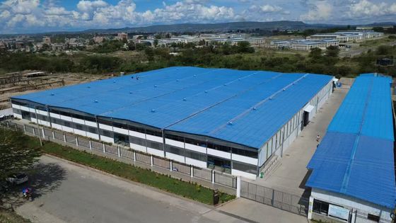 Desarrollo industrial coordinado Edificios estructurales de acero para grandes almacenes