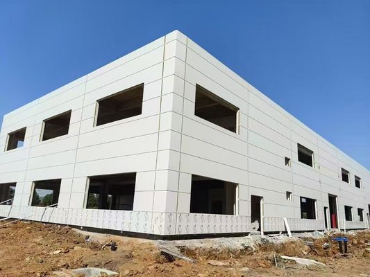 Fabricación de estructuras de acero prefabricadas modernas