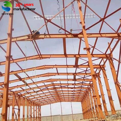 Edificio de taller de acero confiable para construcción industrial y logística