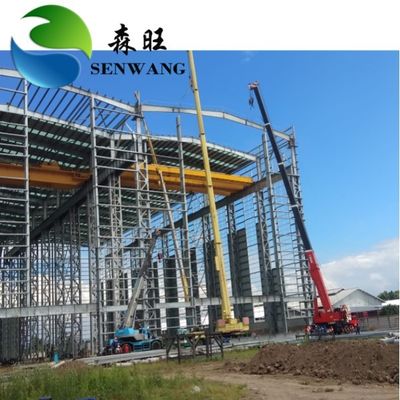 Construcción de construcción de ingeniería de acero de estructura de larga extensión