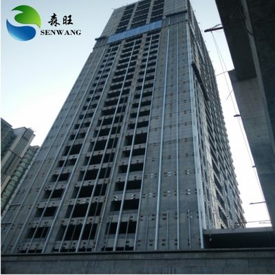 Edificios de almacén con estructura de acero galvanizado con secciones H soldadas, grado Q345B, gran envergadura