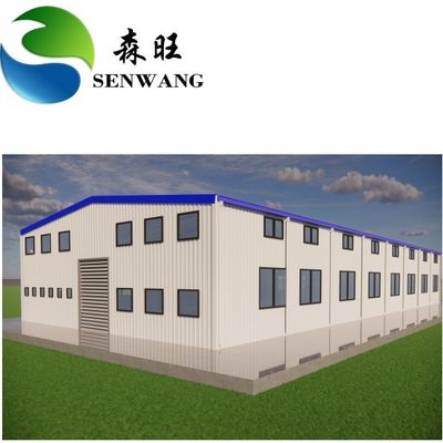 Servicio profesional de procesamiento de punzonado para la construcción de edificios metálicos tipo hangar de acero