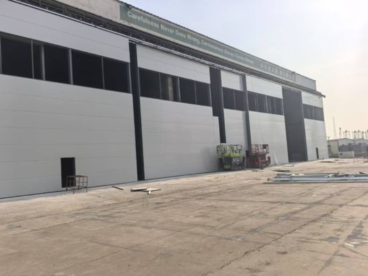 Estructuras modulares de acero con marco de acero galvanizado o pintado resistentes al fuego para cada aplicación