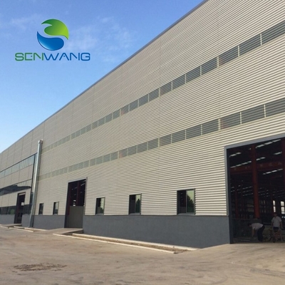 Prefabricados de acero para almacenes de portales estructura del bastidor Q235 Q355 Acero