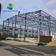 Q355 Q235 Almacén de acero ligero para almacenamiento industrial