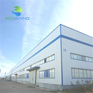 Almacén de estructuras de acero prefabricadas con acero Q235/Q355