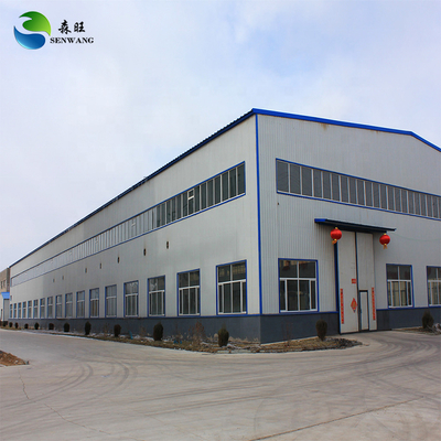 Almacén de estructura de acero personalizado con armazón de acero Q235/Q355