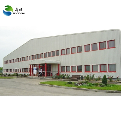 Estructura de portal de almacén prefabricado de acero Q235/Q355