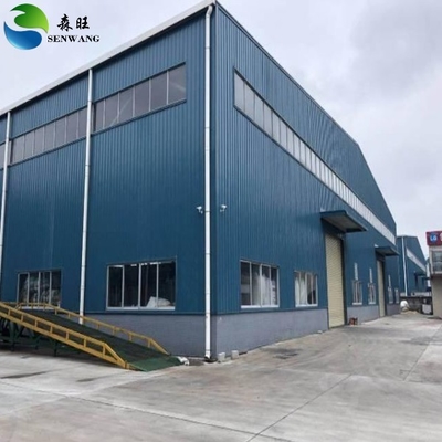 Almacén de estructura de acero con CZ Purlin y certificación ISO 9001