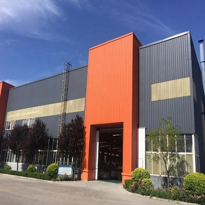 Almacén de estructuras prefabricadas de acero con aislamiento a prueba de fuego