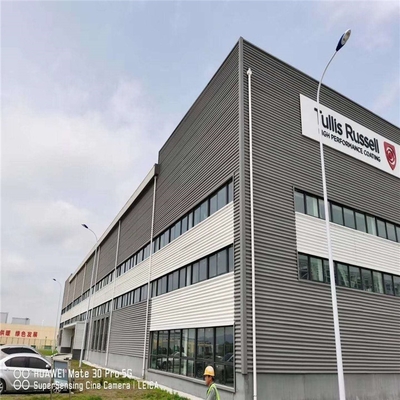 Almacén de estructura de acero personalizado con armazón de acero Q235/Q355