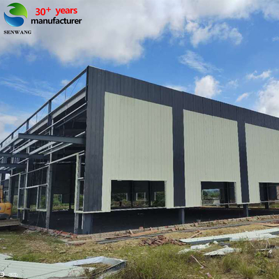 Almacén prefabricado de acero con estructura H Acero Q235/Q355
