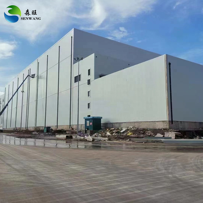 Estructura de marco de portal de almacén de acero prefabricado Grado Q235/Q355