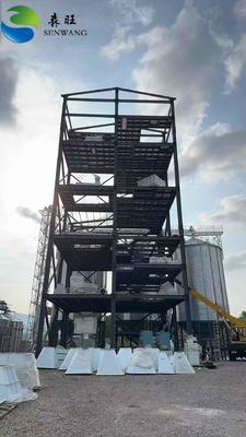 Taller de acero prefabricado personalizable con panel sándwich EPS, lana de vidrio, lana de roca y PU, estructura de estilo ligero e instalación de ingeniero en el sitio